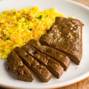 Bife Acebolado + Arroz